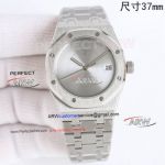 Swiss Replica Audemars Piguet Royal Oak Alyx 9sm Silver Dial 37mm Steel Case Watch